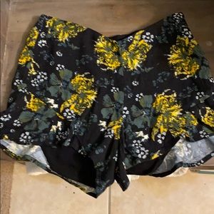 Free people ruffle shorts